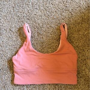 Lulumeon Pink Reverse-able Sports Bra
